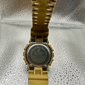 Casio Men's G-Shock Quartz WR Shock Resistant Resin Color: Tan Camo